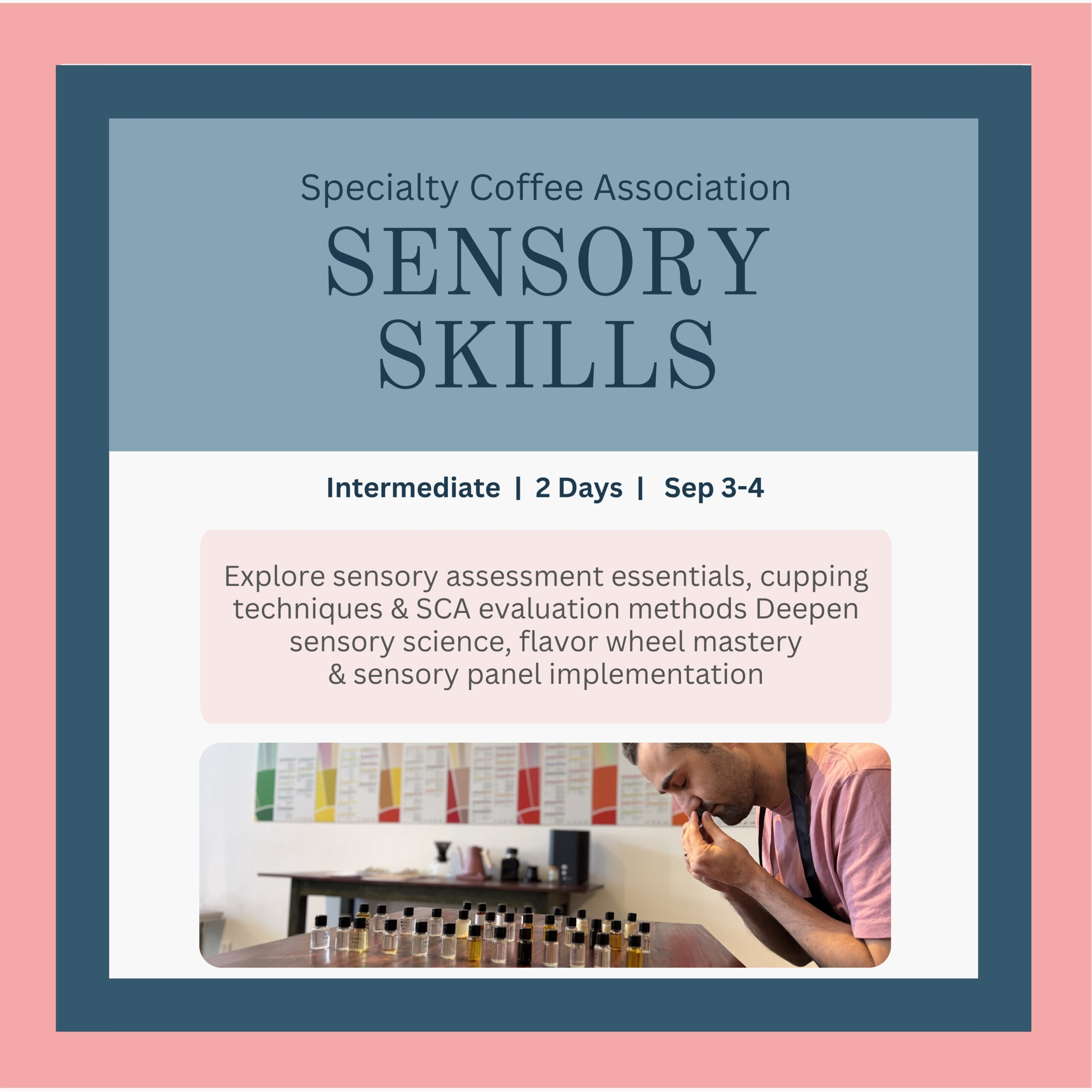 SCA Sensory Skills Intermediate Course Sep 3-4